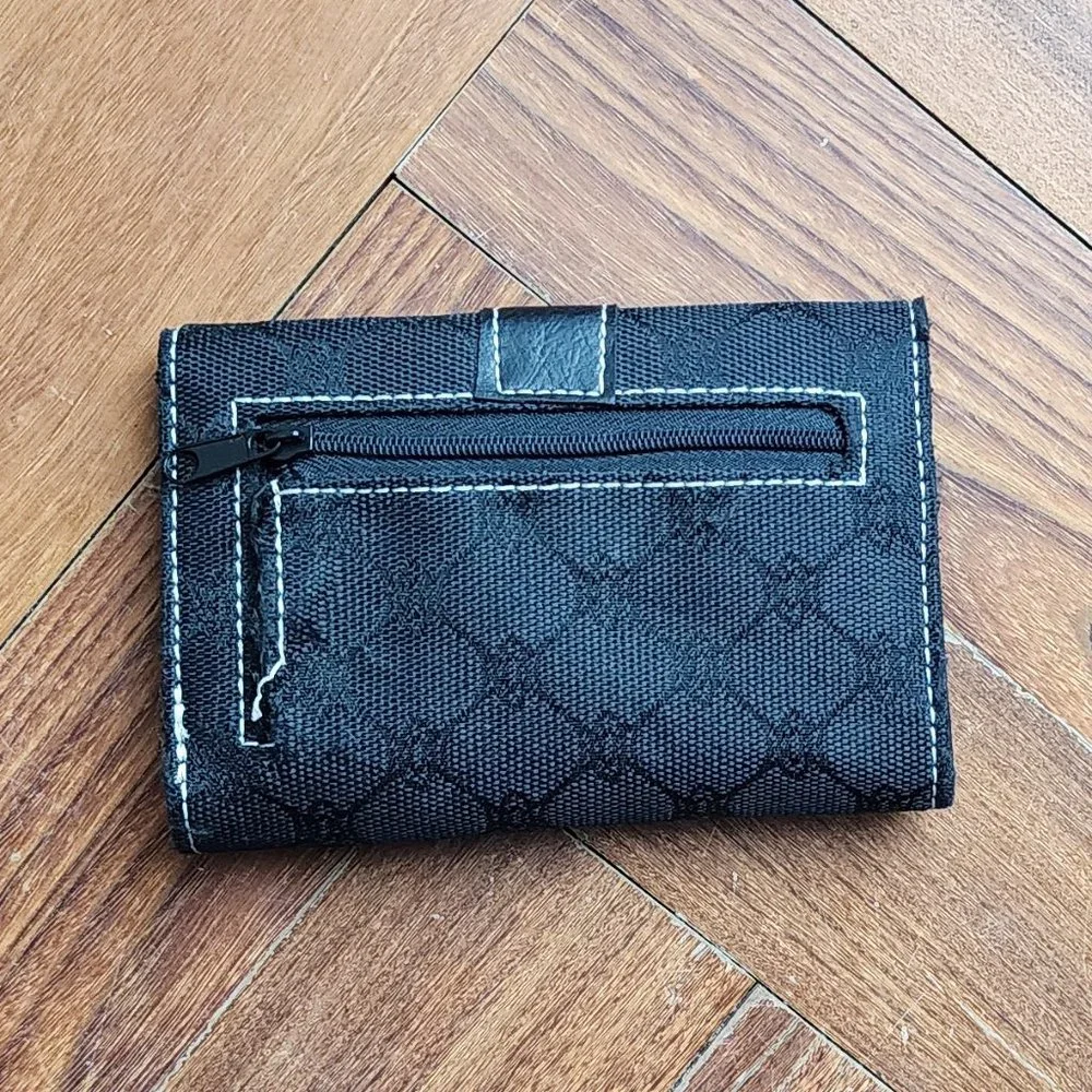 Target Small Black Fold-Up Wallet
